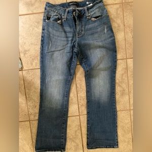 Blue Boot Cut Jeans